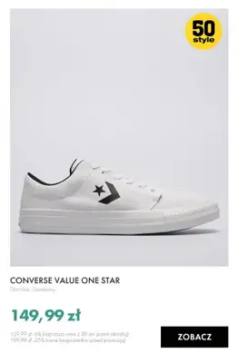50 style - gazetka promocyjna Białe sneakersy dla Niej od środy 27.05 do wtorku 02.06 - strona 10