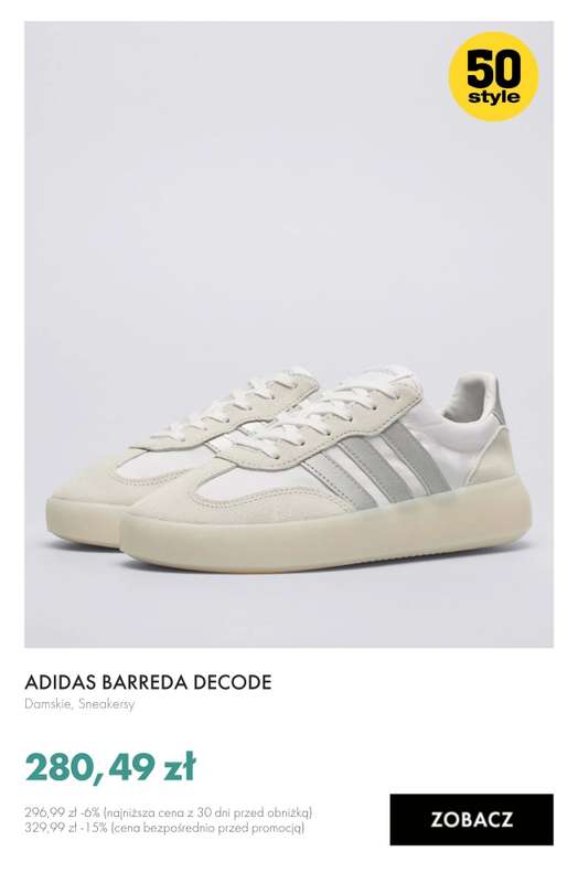 50 style - gazetka promocyjna Białe sneakersy dla Niej od środy 27.05 do wtorku 02.06 - strona 6