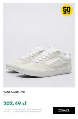 50 style - gazetka promocyjna Białe sneakersy dla Niej od środy 27.05 do wtorku 02.06 - strona 4