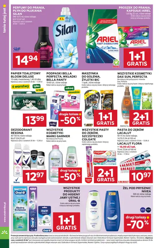 Stokrotka - gazetka promocyjna Gazetka Supermarket od czwartku 28.05 do poniedziałku 01.06 - strona 36