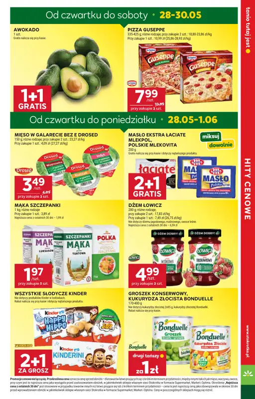 Stokrotka - gazetka promocyjna Gazetka Supermarket od czwartku 28.05 do poniedziałku 01.06 - strona 5