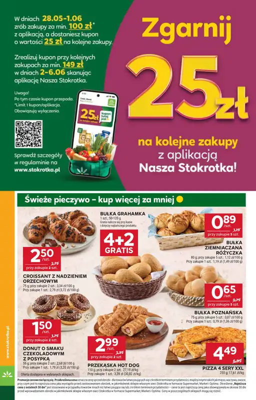 Stokrotka - gazetka promocyjna Gazetka Market od czwartku 28.05 do poniedziałku 01.06 - strona 22