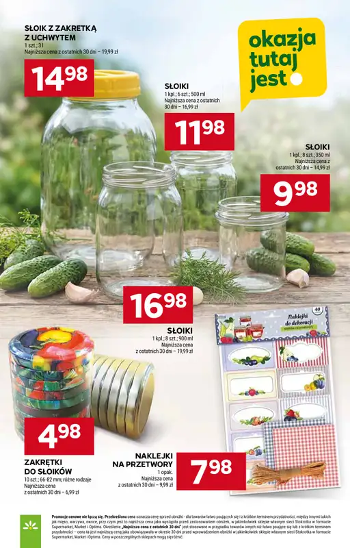Stokrotka - gazetka promocyjna Gazetka Market od czwartku 28.05 do poniedziałku 01.06 - strona 21