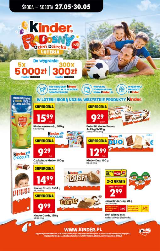 Biedronka - gazetka promocyjna Od środy od środy 27.05 do wtorku 02.06 - strona 57