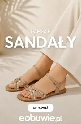eobuwie.pl - gazetka promocyjna Sandały płaskie damskie od środy 27.05 do środy 03.06
