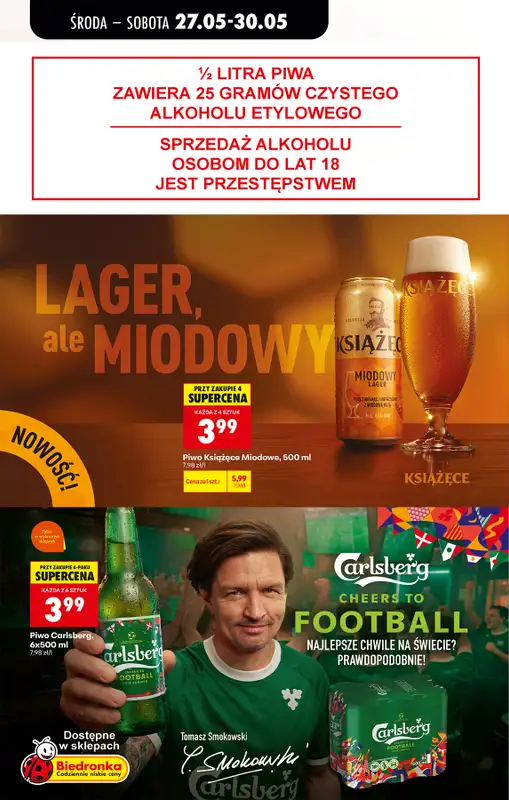 Biedronka - gazetka promocyjna Od środy, Z ladą tradycyjną od środy 27.05 do wtorku 02.06 - strona 64