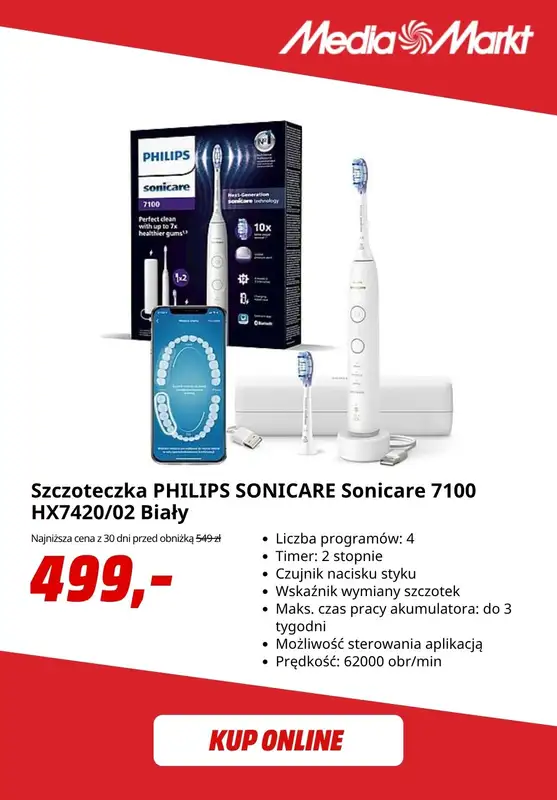 Media Markt - gazetka promocyjna Szczoteczki soniczne w super cenach! od środy 27.05 do środy 03.06 - strona 8