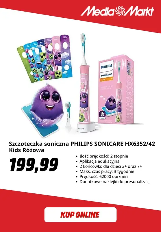 Media Markt - gazetka promocyjna Szczoteczki soniczne w super cenach! od środy 27.05 do środy 03.06 - strona 6