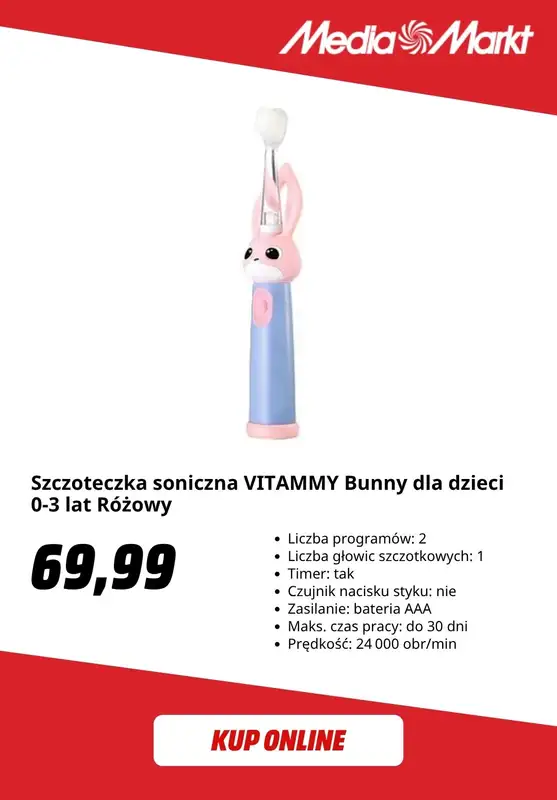 Media Markt - gazetka promocyjna Szczoteczki soniczne w super cenach! od środy 27.05 do środy 03.06 - strona 3
