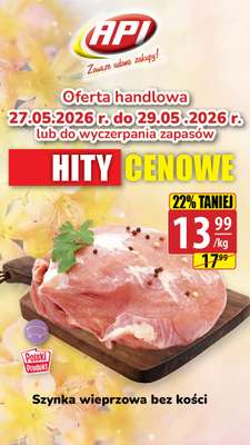 API Market - gazetka promocyjna Plakat promocyjny od środy 27.05 do piątku 29.05