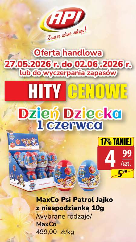 API Market - gazetka promocyjna Plakaty promocyjne od środy 27.05 do wtorku 02.06 - strona 13
