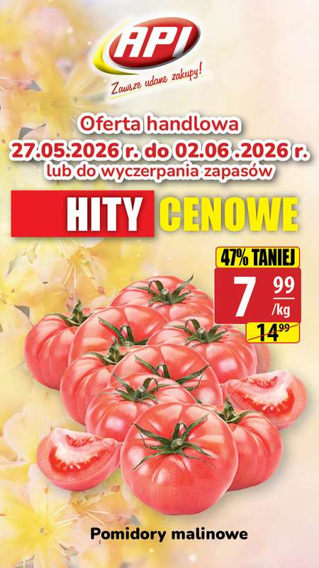 API Market - gazetka promocyjna Plakaty promocyjne od środy 27.05 do wtorku 02.06 - strona 3