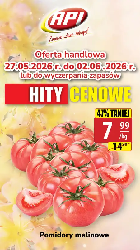 API Market - gazetka promocyjna Plakaty promocyjne od środy 27.05 do wtorku 02.06 - strona 3