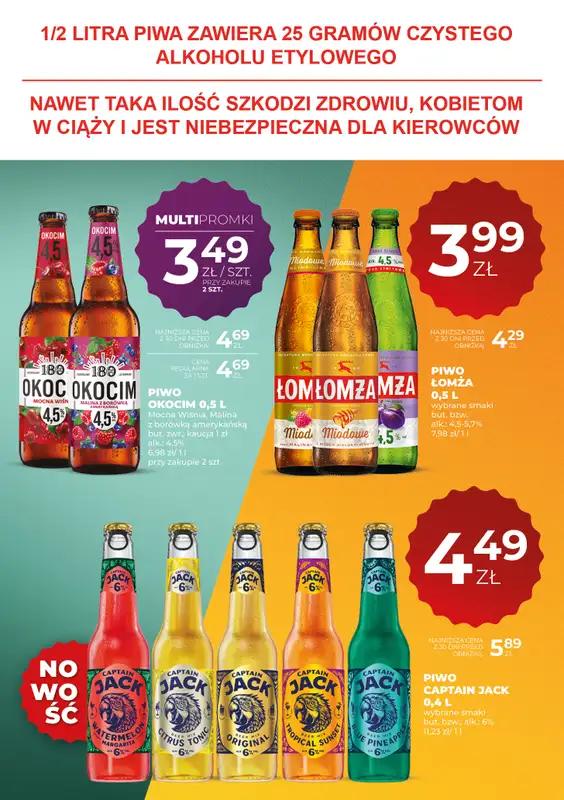 Duży Ben - gazetka promocyjna Gazetka piwna od czwartku 28.05 do środy 10.06 - strona 12