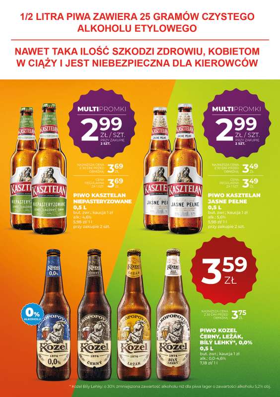 Duży Ben - gazetka promocyjna Gazetka piwna od czwartku 28.05 do środy 10.06 - strona 4