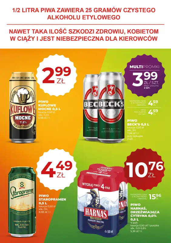 Duży Ben - gazetka promocyjna Gazetka piwna od czwartku 28.05 do środy 10.06 - strona 8