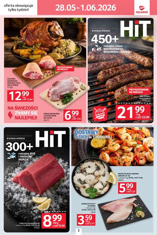 Selgros - gazetka promocyjna Jeszcze więcej super promocji! od czwartku 28.05 do poniedziałku 01.06 - strona 2