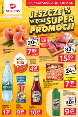 Selgros - gazetka promocyjna Jeszcze więcej super promocji! od czwartku 28.05 do poniedziałku 01.06