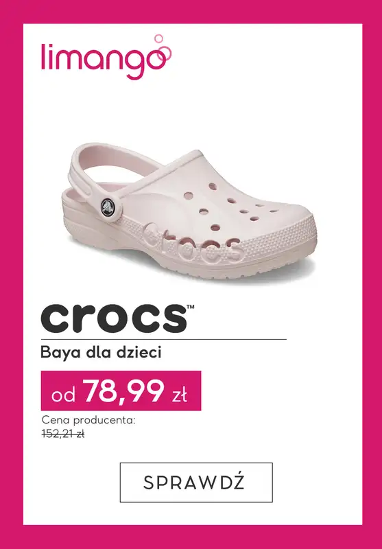 Limango - gazetka promocyjna Crocs do 54% taniej od piątku 29.05 do niedzieli 31.05 - strona 7