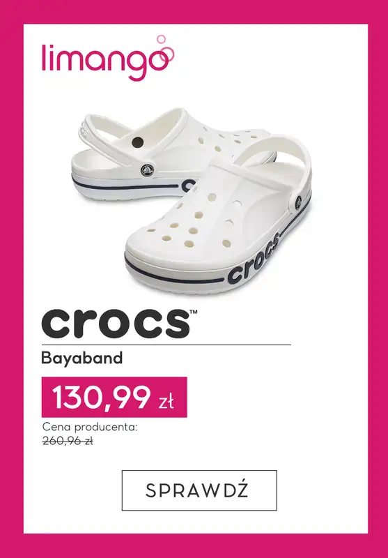 Limango - gazetka promocyjna Crocs do 54% taniej od piątku 29.05 do niedzieli 31.05 - strona 3