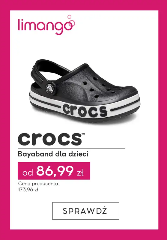 Limango - gazetka promocyjna Crocs do 54% taniej od piątku 29.05 do niedzieli 31.05 - strona 4