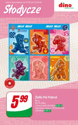 Dino - gazetka promocyjna Słodycze na Dzień Dziecka – najlepsze okazje! od czwartku 28.05 do wtorku 02.06 - strona 6