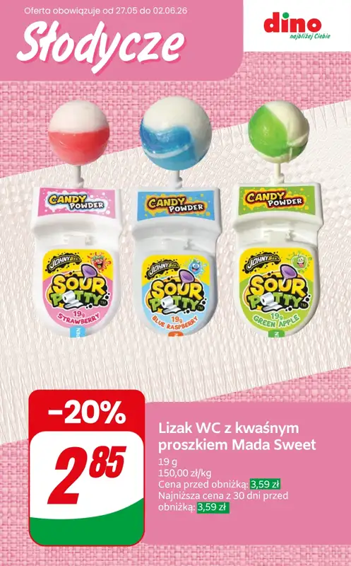 Dino - gazetka promocyjna Słodycze na Dzień Dziecka – najlepsze okazje! od czwartku 28.05 do wtorku 02.06 - strona 10