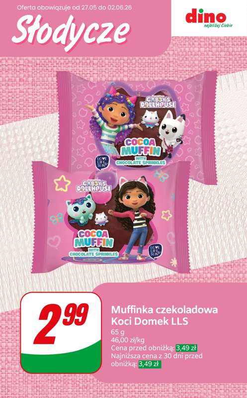 Dino - gazetka promocyjna Słodycze na Dzień Dziecka – najlepsze okazje! od czwartku 28.05 do wtorku 02.06 - strona 4
