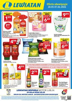 LEWIATAN - gazetka promocyjna Mamy TO w Lewiatanie – woj. lubelskie od czwartku 28.05 do poniedziałku 01.06