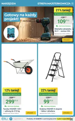 ERLI - gazetka promocyjna Ogrodowe okazje tygodnia na ERLI! od środy 27.05 do niedzieli 31.05 - strona 7