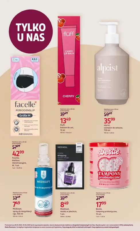 Rossmann - gazetka promocyjna Gazetka od czwartku 28.05 do wtorku 02.06 - strona 3
