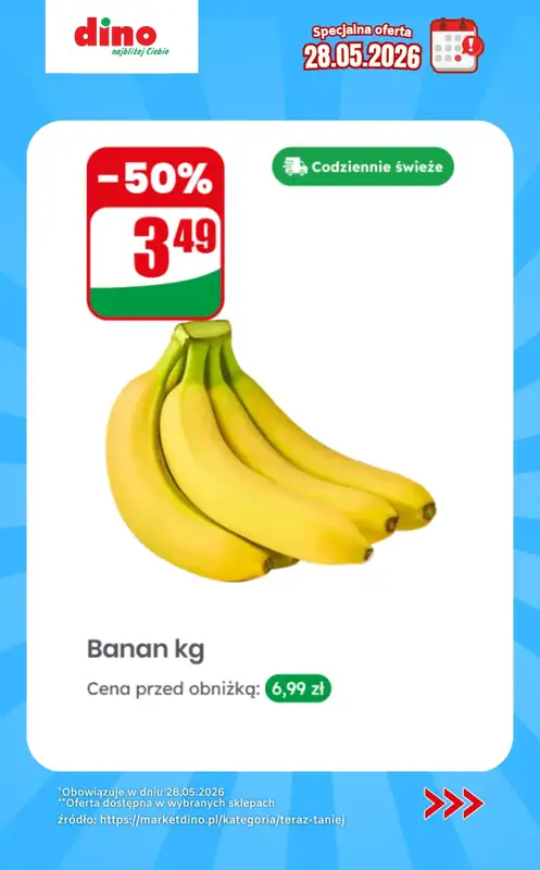 Dino - gazetka promocyjna Specjalna oferta na 28.05.2026 - promocje spoza gazetki od czwartku 28.05 do czwartku 28.05 - strona 2