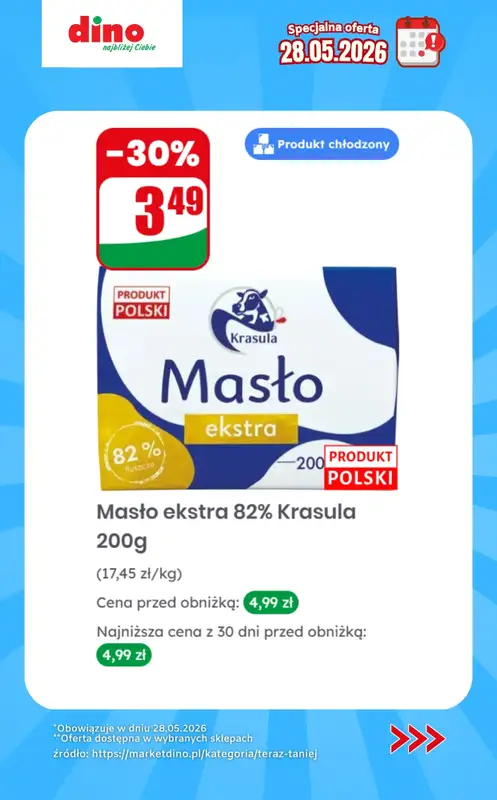 Dino - gazetka promocyjna Specjalna oferta na 28.05.2026 - promocje spoza gazetki od czwartku 28.05 do czwartku 28.05 - strona 6