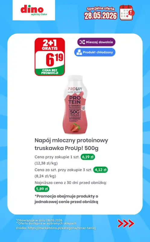 Dino - gazetka promocyjna Specjalna oferta na 28.05.2026 - promocje spoza gazetki od czwartku 28.05 do czwartku 28.05 - strona 12