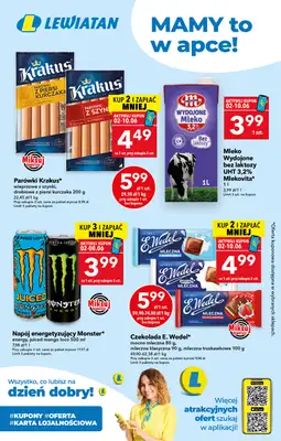 LEWIATAN - gazetka promocyjna Mamy TO w appce od wtorku 02.06 do środy 10.06