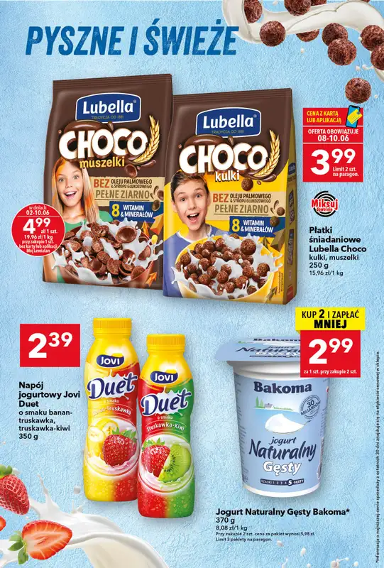 LEWIATAN - gazetka promocyjna Gazetka „MAMY TO w Lewiatanie” od wtorku 02.06 do środy 10.06 - strona 4