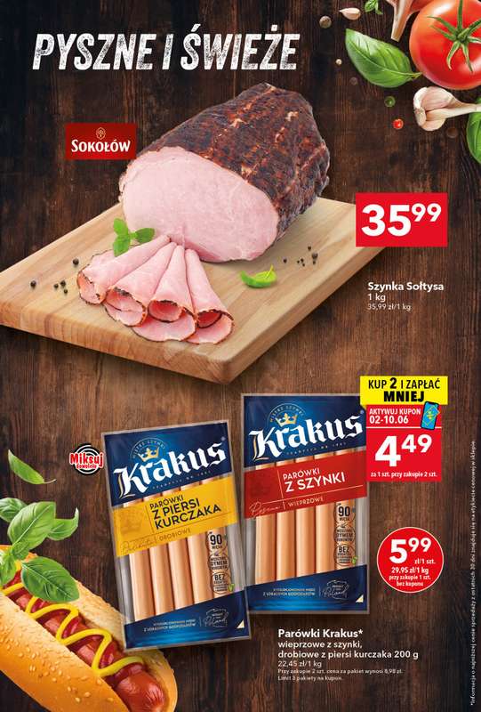 LEWIATAN - gazetka promocyjna Gazetka „MAMY TO w Lewiatanie” od wtorku 02.06 do środy 10.06 - strona 2