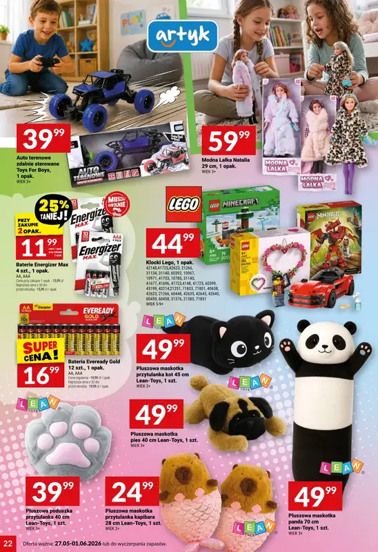 Twój Market - gazetka promocyjna Gazetka od środy 27.05 do poniedziałku 01.06 - strona 22
