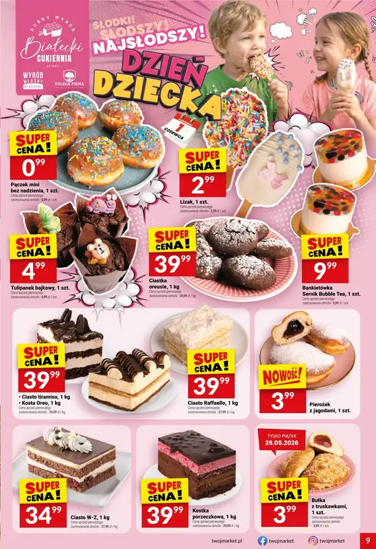 Twój Market - gazetka promocyjna Gazetka od środy 27.05 do poniedziałku 01.06 - strona 9