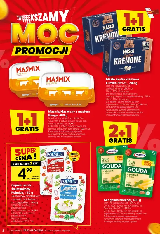 Twój Market - gazetka promocyjna Gazetka od środy 27.05 do poniedziałku 01.06 - strona 2