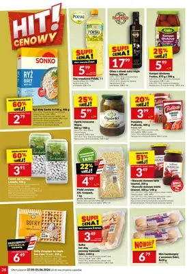 Twój Market - gazetka promocyjna Gazetka od środy 27.05 do poniedziałku 01.06 - strona 28