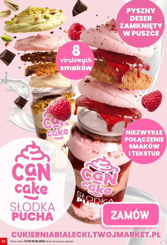 Twój Market - gazetka promocyjna Gazetka od środy 27.05 do poniedziałku 01.06 - strona 44