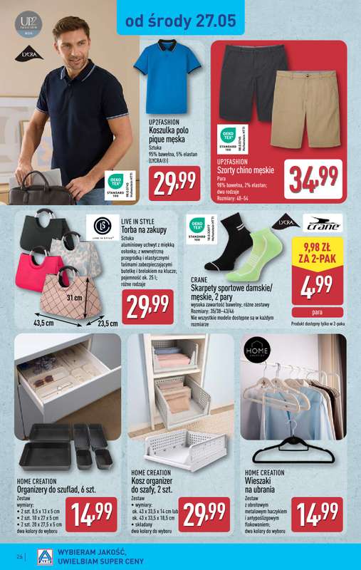 Aldi - gazetka promocyjna Pełny katalog! od poniedziałku 25.05 do soboty 30.05 - strona 26