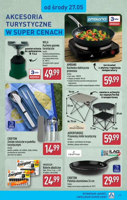 Aldi - gazetka promocyjna Pełny katalog! od poniedziałku 25.05 do soboty 30.05 - strona 25