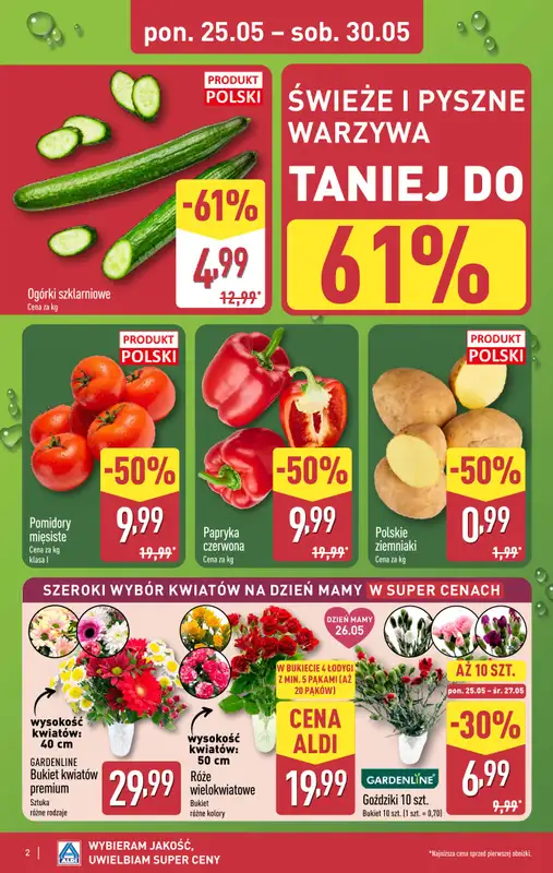 Aldi - gazetka promocyjna Pełny katalog! od poniedziałku 25.05 do soboty 30.05 - strona 2