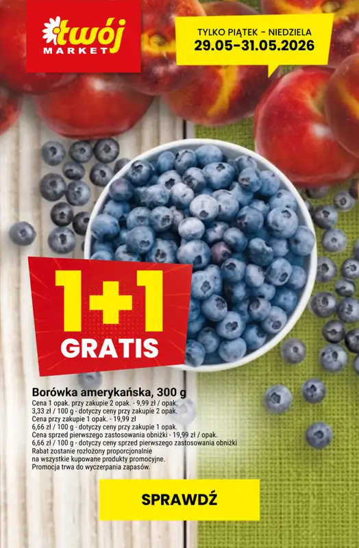 Twój Market - gazetka promocyjna Najlepsze promocje! od czwartku 28.05 do poniedziałku 01.06 - strona 3