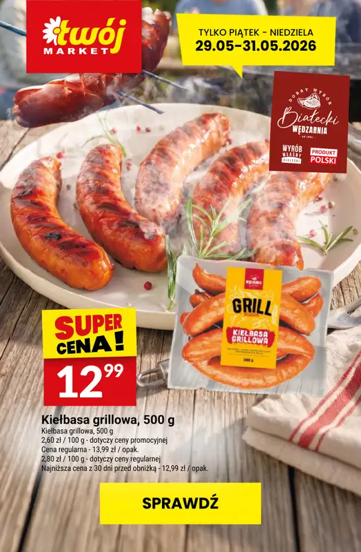 Twój Market - gazetka promocyjna Najlepsze promocje! od czwartku 28.05 do poniedziałku 01.06 - strona 5