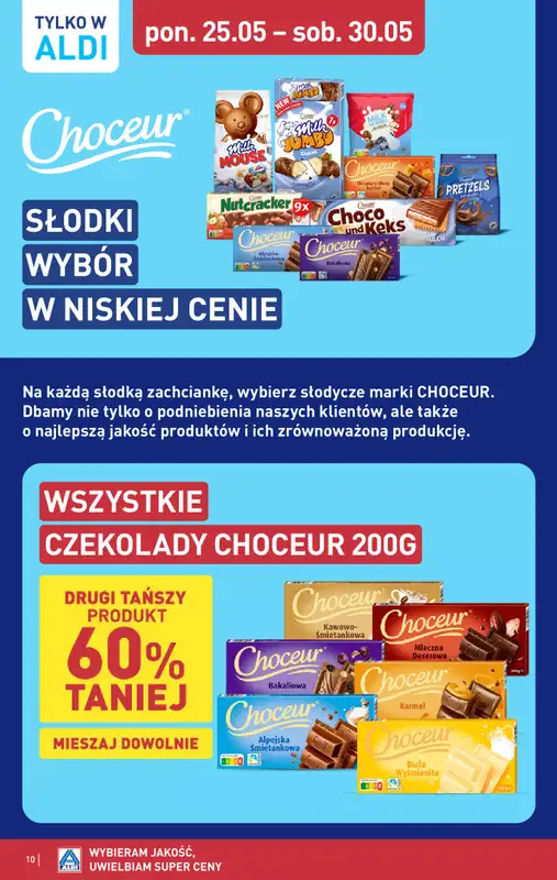 Aldi - gazetka promocyjna Weekend super cen w Aldi! od czwartku 28.05 do soboty 30.05 - strona 10
