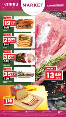 emma MARKET - gazetka promocyjna Plakaty promocyjne Emma Market od czwartku 28.05 do środy 03.06