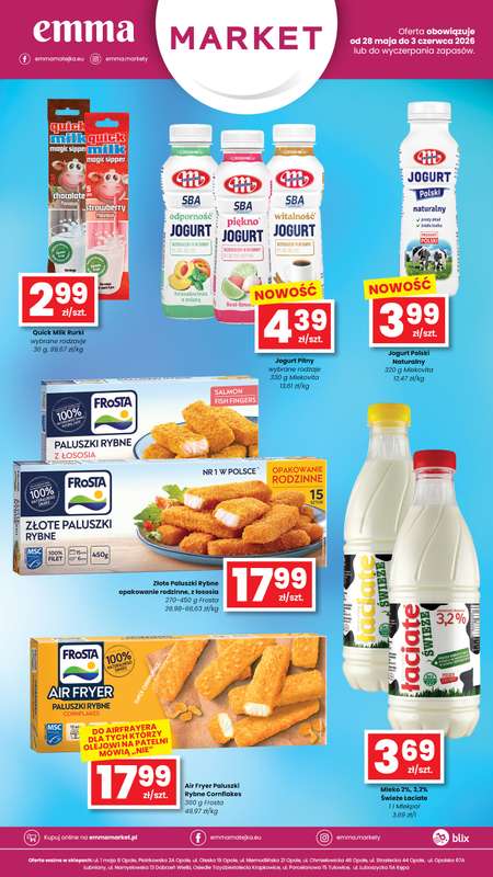 emma MARKET - gazetka promocyjna Plakaty promocyjne Emma Market od czwartku 28.05 do środy 03.06 - strona 3